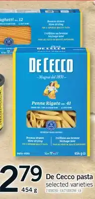 Fortinos DE CECCO PASTA, 454 G offer