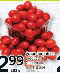 Fortinos GRAPE TOMATOES, 283 G offer