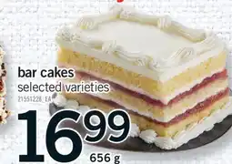Fortinos BAR CAKES, 656 G offer