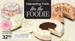 Fortinos THREE SISTERS ICE CREAM CAKES, 1.3 KG offer