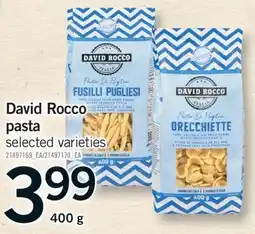 Fortinos DAVID ROCCO PASTA, 400 G offer