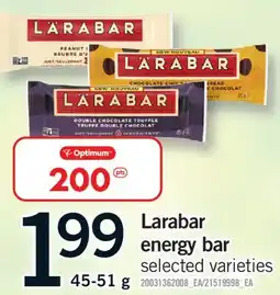 Fortinos LARABAR ENERGY BAR, 45-51 G offer