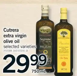 Fortinos CUTRERA EXTRA VIRGIN OLIVE OIL, 750 ML offer