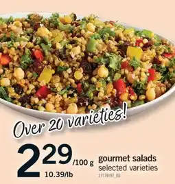 Fortinos GOURMET SALADS offer