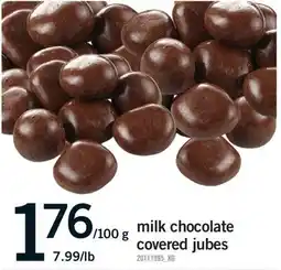 Fortinos MILK CHOCOLATE COVERED JUBES offer