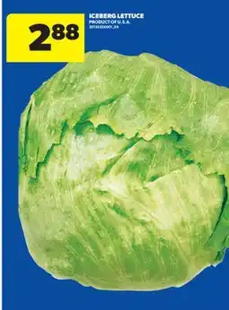 Real Canadian Superstore ICEBERG LETTUCE offer