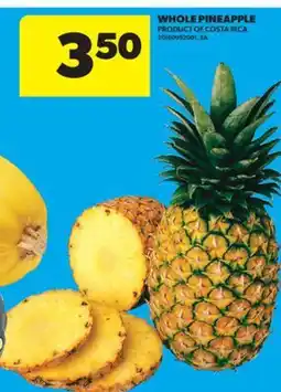 Real Canadian Superstore WHOLE PINEAPPLE offer