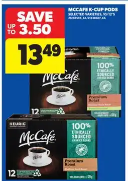 Real Canadian Superstore MCCAFE K-CUP PODS, 10/12' S offer