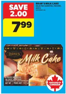 Real Canadian Superstore BRAR'S MILK CAKE, 400 G offer