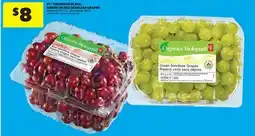 Real Canadian Superstore PC ORGANICS BLACK, GREEN OR RED SEEDLESS GRAPES, 907 G offer