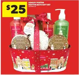 Real Canadian Superstore ASHLEY FOSTER FESTIVE BATH GIFT SET offer