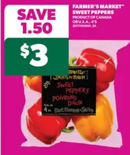 Real Canadian Superstore FARMER'S MARKET SWEET PEPPERS, 4'S offer