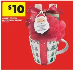 Real Canadian Superstore ASHLEY FOSTER FESTIVE MUG GIFT SET offer