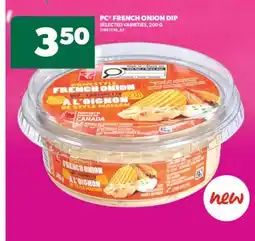 Real Canadian Superstore PC FRENCH ONION DIP, 200 G offer