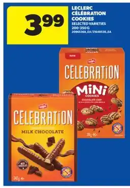 Real Canadian Superstore LECLERC CÉLÉBRATION COOKIES, 200-350 G offer