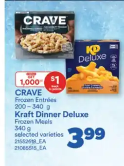Real Canadian Superstore CRAVE, 200 – 340 G KRAFT DINNER DELUXE, 340 G offer