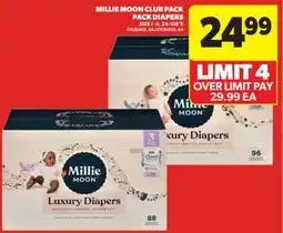 Real Canadian Superstore MILLIE MOON CLUB PACK PACK DIAPERS, , 54-108' S offer