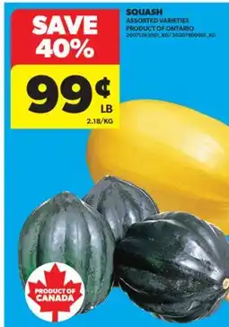 Real Canadian Superstore SQUASH offer