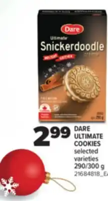 Real Canadian Superstore DARE ULTIMATE COOKIES, 290/300 g offer