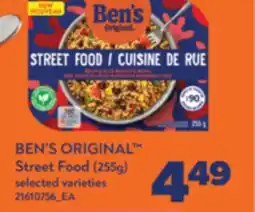 Real Canadian Superstore BEN'S ORIGINAL STREET FOOD, (255G) offer
