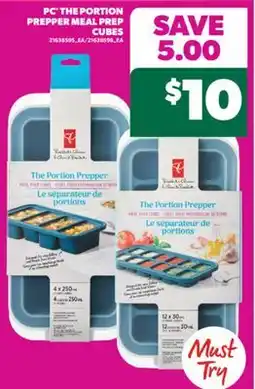 Real Canadian Superstore PC THE PORTION PREPPER MEAL PREP CUBES offer
