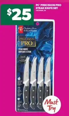 Real Canadian Superstore PC PRECISION PRO STEAK KNIFE SET offer