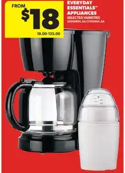 Real Canadian Superstore EVERYDAY ESSENTIALS APPLIANCES offer