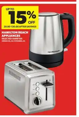 Real Canadian Superstore HAMILTON BEACH APPLIANCES offer