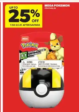 Real Canadian Superstore MEGA POKEMON offer