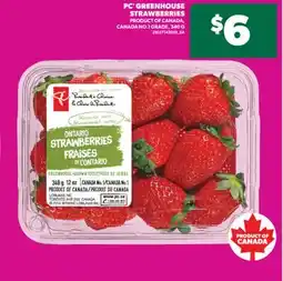 Real Canadian Superstore PC GREENHOUSE STRAWBERRIES offer