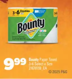 Real Canadian Superstore BOUNTY PAPER TOWEL, 3=6 offer