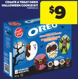 Real Canadian Superstore CREATE A TREAT OREO HALLOWEEN COOKIE KIT offer