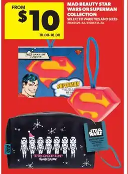 Real Canadian Superstore MAD BEAUTY STAR WARS OR SUPERMAN COLLECTION offer