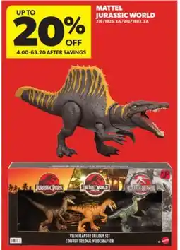 Real Canadian Superstore MATTEL JURASSIC WORLD offer