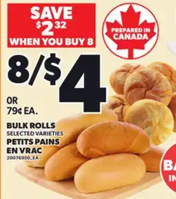 Independent Grocer BULK ROLLS offer