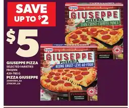 Independent Grocer GIUSEPPE PIZZA, 439-785 G offer