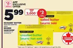Independent Grocer NO NAME BUTTER, 454 G offer