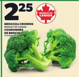 Independent Grocer BROCCOLI CROWNS offer