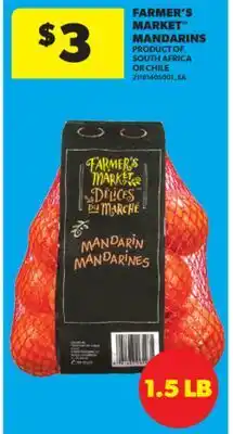 Real Canadian Superstore FARMER'S MARKET MANDARINS offer