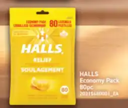Real Canadian Superstore HALLS ECONOMY PACK 80PC offer