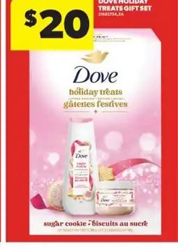 Real Canadian Superstore DOVE HOLIDAY TREATS GIFT SET offer