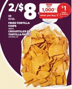 Independent Grocer FRIED TORTILLA CHIPS, 450 G offer