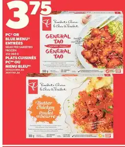 Independent Grocer PC OR BLUE MENU ENTRÉES, 212-365 G offer