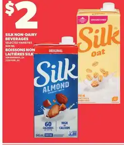 Independent Grocer SILK NON-DAIRY BEVERAGES, 946 ML offer