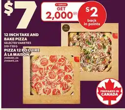Independent Grocer 12 INCH TAKE AND BAKE PIZZA, 510-739 G offer