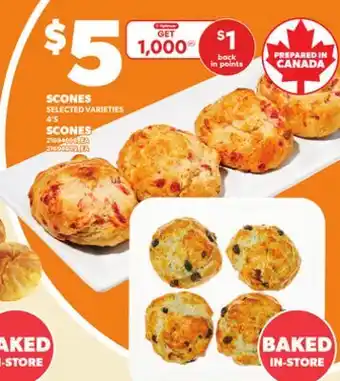Independent Grocer SCONES, 4'S offer