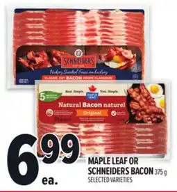 Metro MAPLE LEAF OR SCHNEIDERS BACON offer