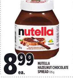 Metro NUTELLA HAZELNUT CHOCOLATE SPREAD offer