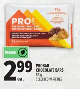 Metro PROBAR CHOCOLATE BARS offer
