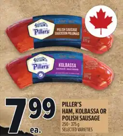 Metro PILLER'S HAM, KOLBASSA OR POLISH SAUSAGE offer